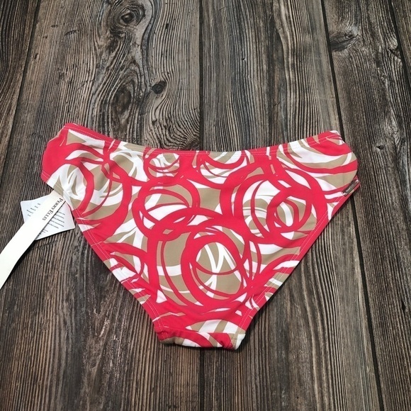 Nwt Perry Ellis Pink Bikini Bottoms with Jewelry - Picture 2 of 5